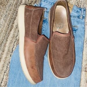 Hey Dude Brown Men's Loafers